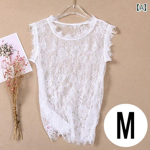 レース つけ 襟 レディース 秋 マイクロ レース ラウンド カラー つけ 襟 レディース 万能 シャツ 秋冬 セーター