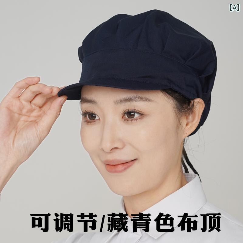 作業 帽子 ヘア カバー 作業 帽 男女兼用 食品用 防塵 厚手 場 通気性 衛生 油煙 防止 工場 帽子