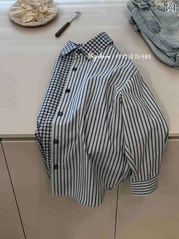 男の子 シャツ 春秋 ボラボラ ボーイズ シャツ 2025 秋子 供用 不規則な 薄手 コート カレッジ スタイ..