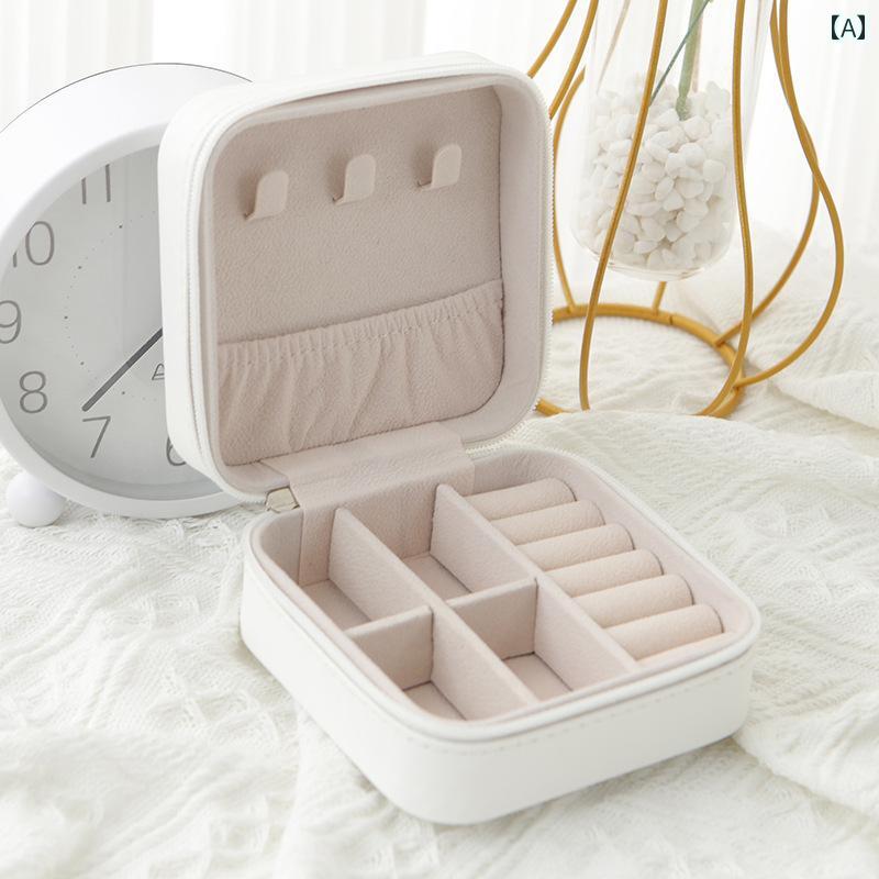 ジュエリーボックス 収納ボックス 2025年 ゴールドジュエリー イヤリング 指輪 小さい ジュエリー用の ..