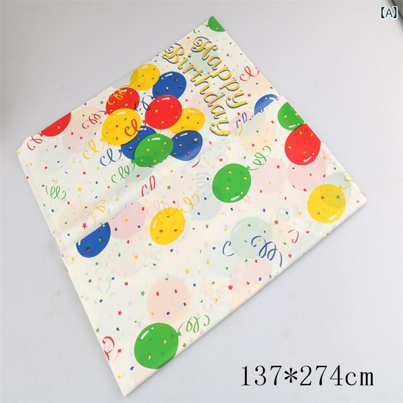 テーブルクロス 誕生日 パーティーの 飾り付け デザート テーブルの セッティング ホリデー パーティー..