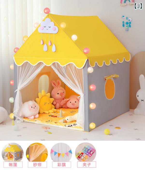 子供用テント 屋内 子供用 テント プリンセス おもちゃ ベビー 城 女の子家 プレイハウス