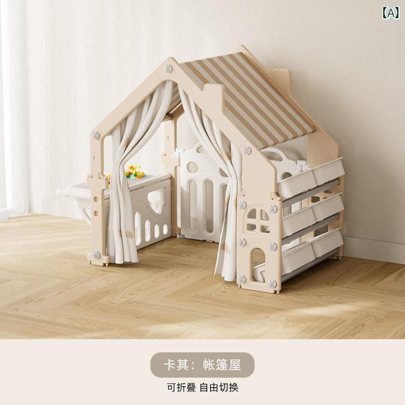 子供用テント 子供用 屋内 プレイハウス プリンセス プレイハウスお 城 ベビー フェンス