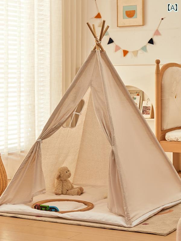 子供用テント 子供用 屋内 テント 家庭用 プリンセス プレイハウス 赤ちゃんの おもちゃの 家 小さい 男の子家 女の子 城