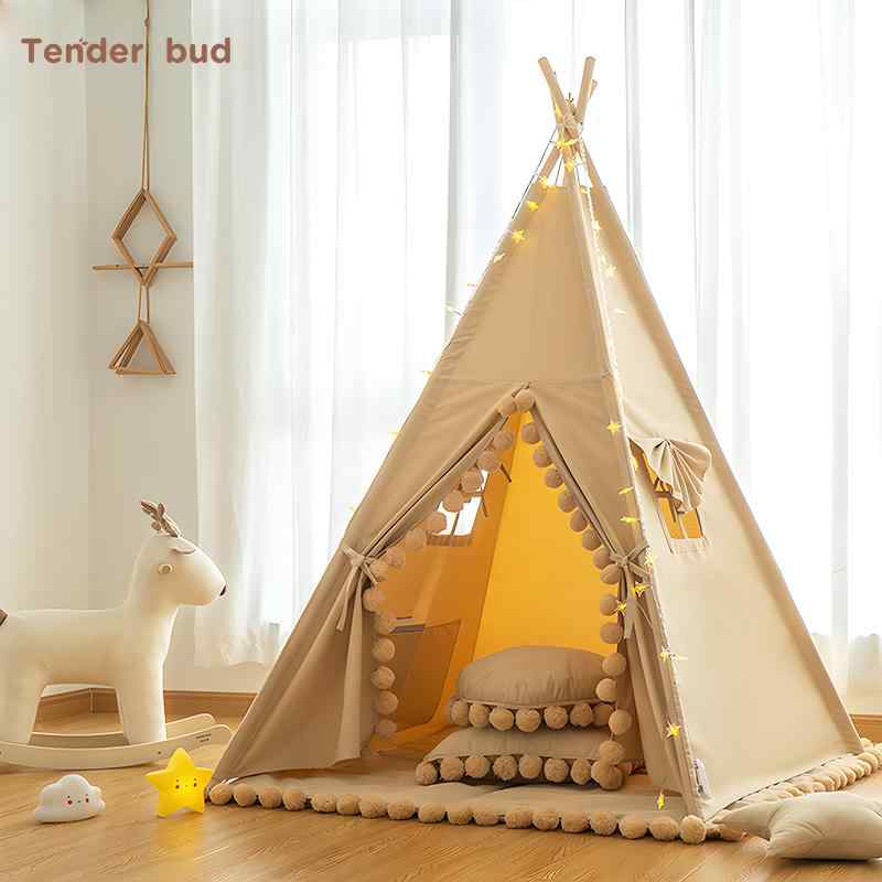 子供用テント Little Tree Sprouts Instagram 子供用 テント 屋内 プレイハウス インド 男の子 女の子 赤ちゃん おもちゃ ハウス 小さい 家