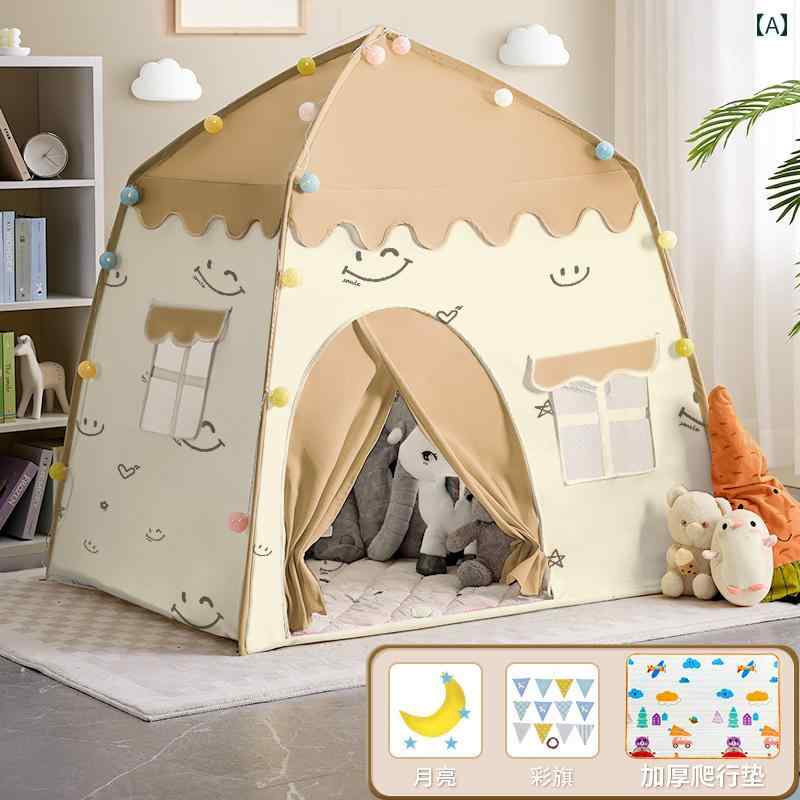 子供用テント 子供用 テント 屋内 / 家庭用 プリンセス ハウス 屋外 遊び 赤ちゃんの 誕生日 プレゼント 独立 した ベッド 睡眠 城