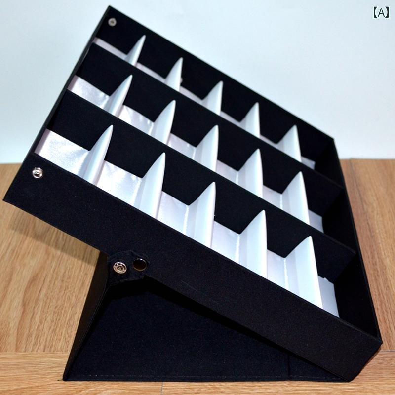 メガネ収納ボックス 18 コンパートメントの 多機能 眼鏡 ディスプレイおよび 収納 ボックス / サングラ..