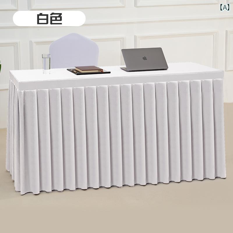 テーブルクロス 会議 室 テーブル クロス 長方形 カバー ホテル オフィス イベント 展示 会長 パーティ..