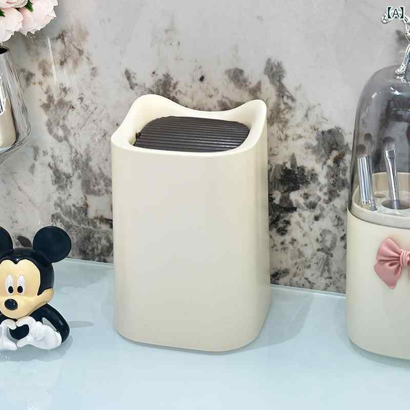 かわいいゴミ箱 デスク トップ ゴミ 箱 高 価値 かわいい 小さい オフィス 収納 テーブル ミニ 子供用 ..