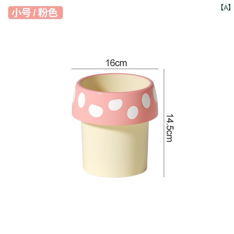 かわいいゴミ箱 かわいい 小型 デスク トップ ゴミ 箱 2025新 スタイル高 価値 ホーム 寮 リビング ル..