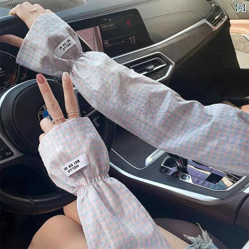 アームスリーブ レース 春 / 夏用の コットンと リネンで 作られた 通気性の ある ゆったり 日焼け防止 女性用 アーム スリーブ。 乗馬 サイクリング 旅行に 適しており 腕を 紫外線から 守り 日焼けから 守ります。