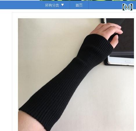 アームスリーブ レース の アーム スリーブ 付け 袖 レディースの 秋冬用 ニット ウール ロング ハーフ フィンガーグローブ 暖かい て 厚手。