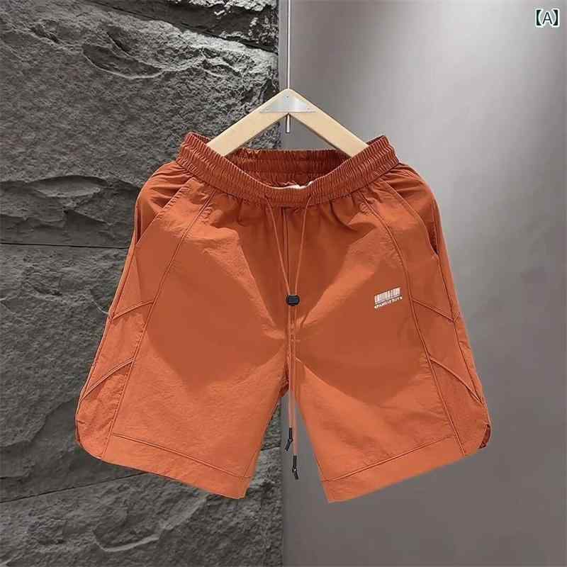 ショートパンツ メンズ 涼しく 快適 の 冷感 乗馬 ズボン メンズ 夏 薄手 ゆったり 五分 丈 パンツ