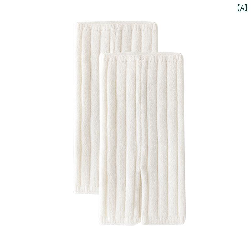 レディースソックス CuBooBoo レディース チャンキー ニット ダーク グレー ソックス ユニークな スリット入り JK スタイル カーフ 秋冬用