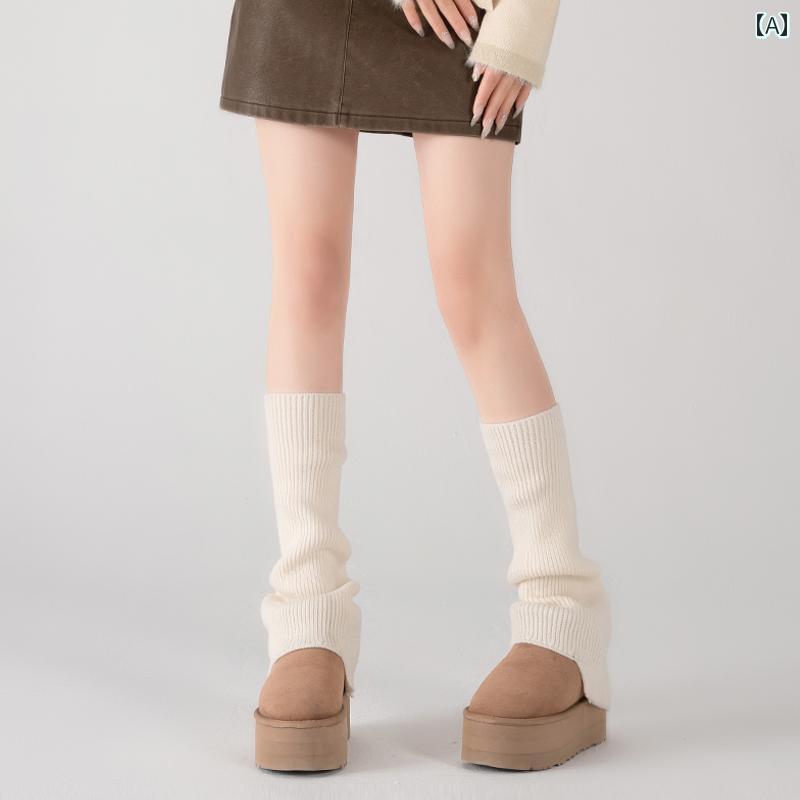 レディースソックス Moxiu レッグ セット パイルソックス レディース 秋冬 ドロー グレー シリーズ Y2K ホット ガール スタイル 冬 ヨガ タイツ 付き