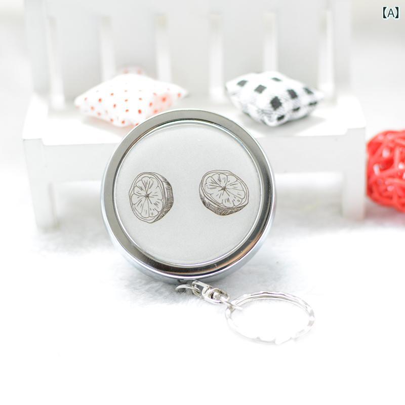 ミニ灰皿 で ステンレス スチール 灰皿 ミニ ポータブル 蓋 付き 密封 ポケット バッグ