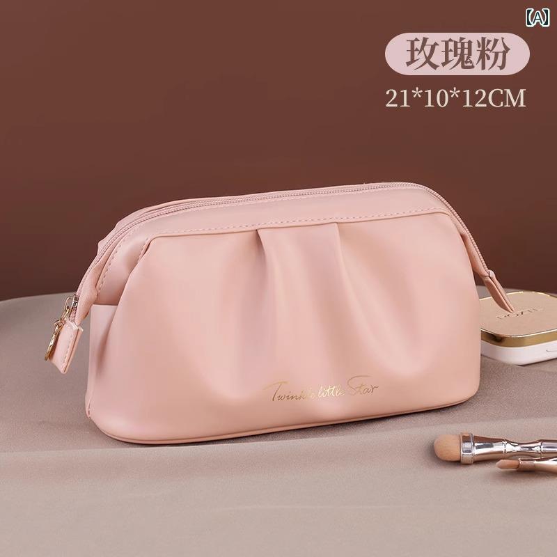 化粧品バッグ レディース 化粧 品 バッグ 女性 2025高 価値 軽量 高級 ポータブル スタイル 手持ち 小型 収納