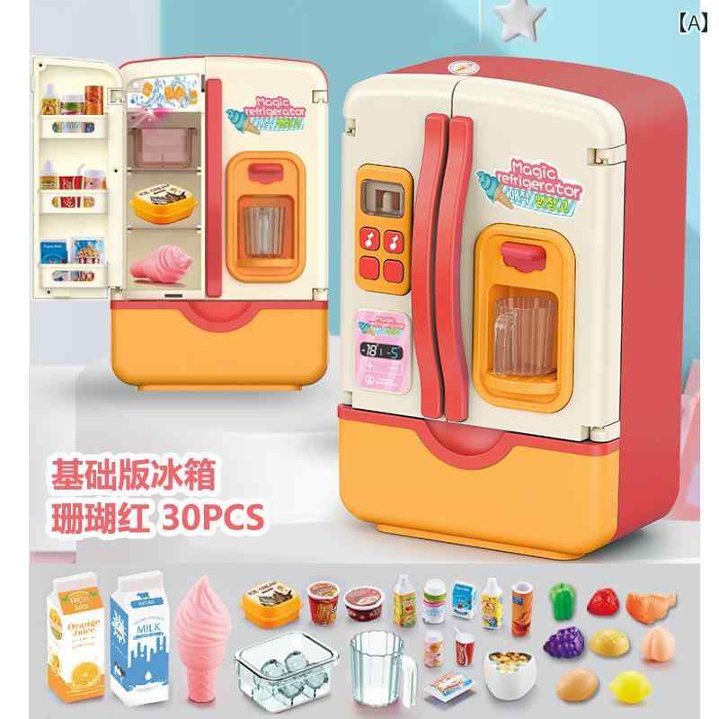 子供用 キッチン おもちゃ 子供用 プレイハウス キッチン シミュレーション 冷蔵 庫 おもちゃ 男の子 女の子 3歳 6歳 赤ちゃん 4歳 パズル 5歳 誕生日 プレゼント