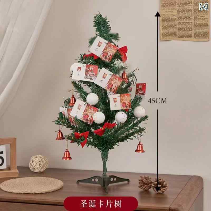 クリスマスツリー 2024 クリスマス新 デスク トップ クリスマス ツリー リビング ルーム 小さい 装飾品..