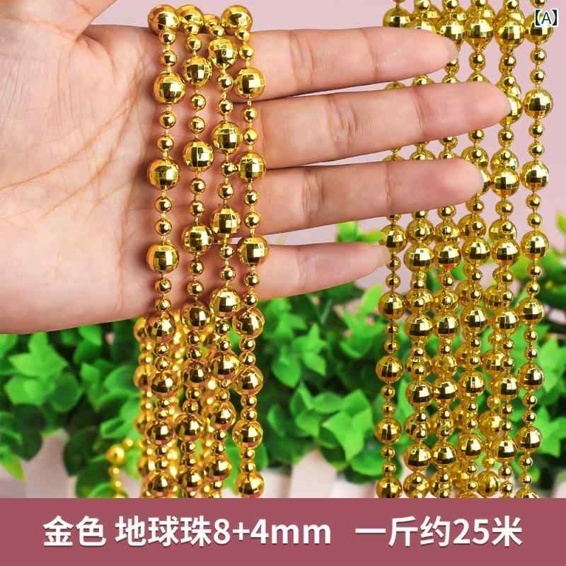 クリスマスの飾り 金塊 ビーズ プラスチック 銅 コイン 紐 クリスマス フォーチュン ツリー ドラゴンボ..