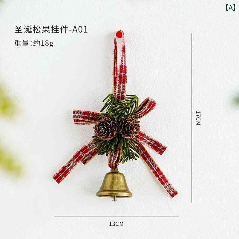 クリスマスの飾り 2025年 クリスマス 飾り ベル ガーランド ペンダント ツリー 雰囲気の ある シーン