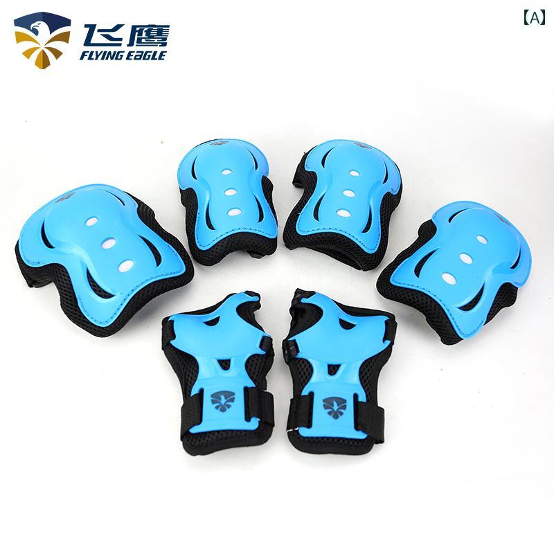 スケートボード 保護具 子供用 Flying Eagle プロ 子供用 スポーツ プロテクティブギア V 5 リスト ガ..