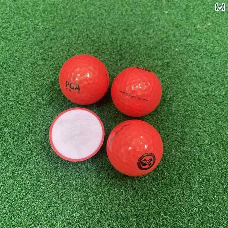 ゴルフボール 韓国 大手 メーカーに よる 真 カラフルな高 弾性 2 層および 3 層 ゴルフ ボールの 版 1..