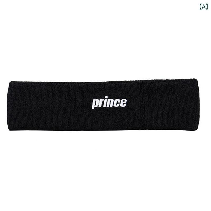 テニス ヘッドバンド プリンス スポーツ ヘッド バンド スカーフ ユニセックス サイズ テニス フェザー フィットネス 汗 拭き