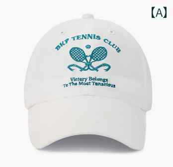 ゴルフ テニス ハット レディース ブレークポイント 速乾 キャップ レトロ 刺繍 メンズ レディース テニス アウトドア スポーツ サンハット 紫外線 対策