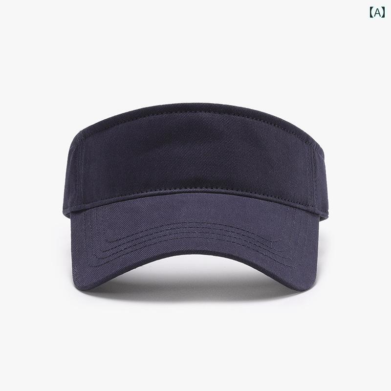 ゴルフ テニス ハット レディース 空の シルクハット 夏の 日焼け防止 帽子 女性用 アウトドア ランニング スポーツ トップレス キャップ ビーチ テニス ハット 男性用