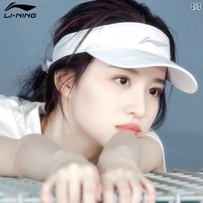 ゴルフ テニス ハット レディース 李 寧 帽子 レディース 2025夏 トップハット 男女兼用 同じ スタイル アウトドア テニス 野球帽 サンハット