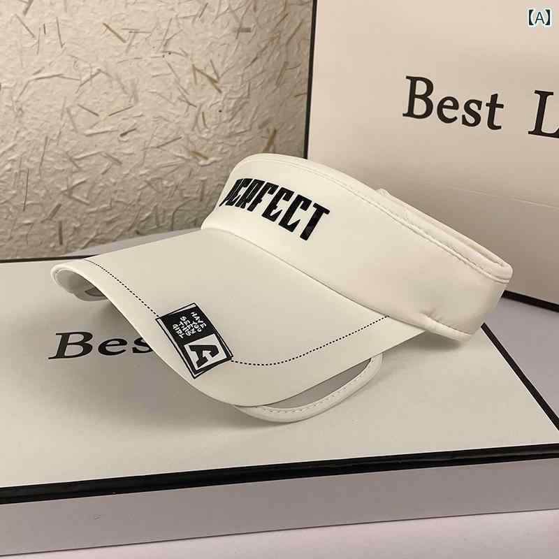 ゴルフ テニス ハット レディース 韓国 速乾 帽子 伸縮 式 つば 付き 女性用 日焼け防止 フェイスカバー 夏用 スポーツ ランニング用 サンハット 男性用