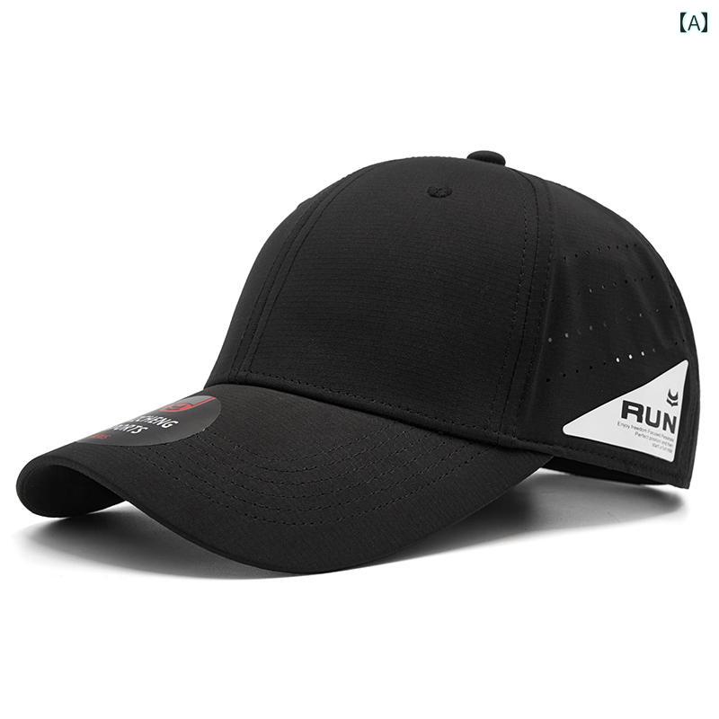 ゴルフ テニス ハット レディース メンズ 野球帽 夏用 ハード トップ 速乾 通気性 サンバイザー アウトドア スポーツ ハイキング 日焼け防止 キャップ