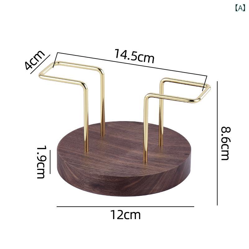 壁掛け トイレットペーパーホルダー 木製の ゴールデン ブラック クルミの ペーパー タオルホルダー 高級 ホテル バー ホームステイ レストラン ロゴ タオル ナプキンホルダー