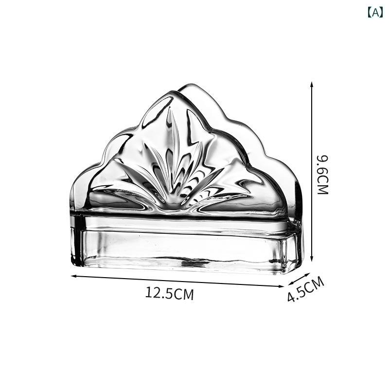 壁掛け トイレットペーパーホルダー ガラス ナプキンホルダー ホテル テーブル ペーパー タオルホルダー 洋食 レストラン タオル クリップ デスク トップスクエア 収納 ラック