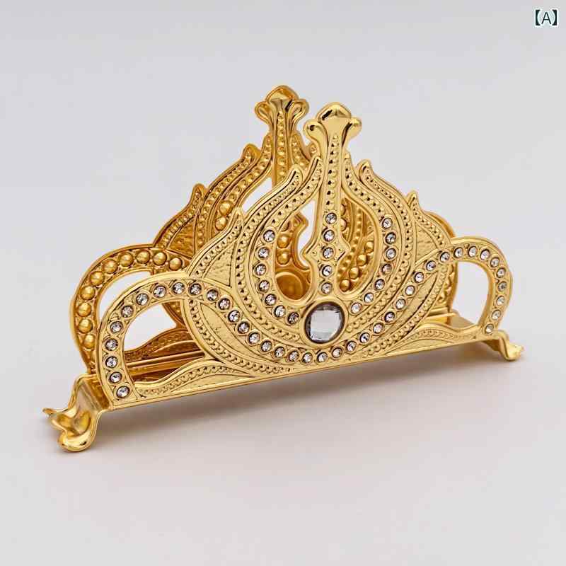 壁掛け トイレットペーパーホルダー な 彫刻の 高級 ホーム メタル ティッシュ ホルダー。 西洋 料理の..