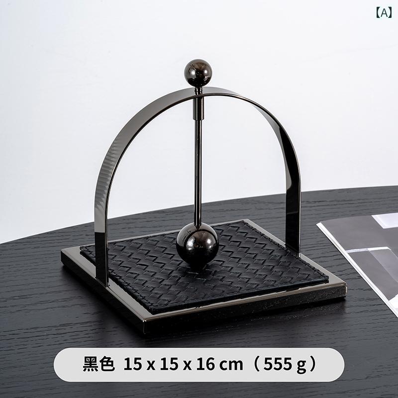 壁掛け トイレットペーパーホルダー 欧 風の 高級 ティッシュ ホルダー レザー マット 付きは レストラン 業務用 ホテル ステンレス製の 洋風 レストランなどに 最適です。 縦型 ホルダーです。