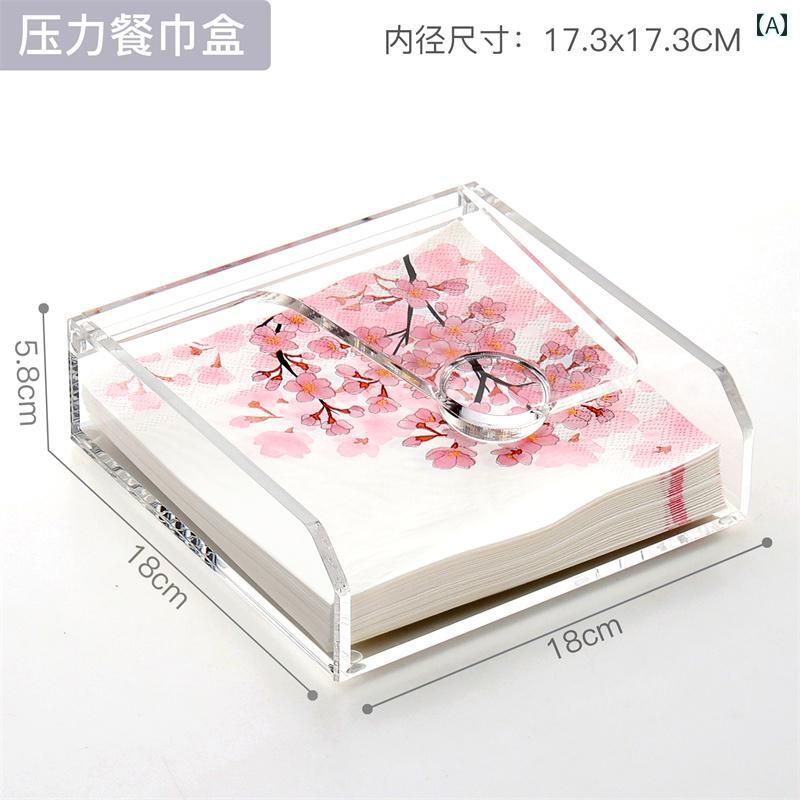 壁掛け トイレットペーパーホルダー アクリル製 西洋風 レストラン 高級 ホテル クラブ デスク トップ ..