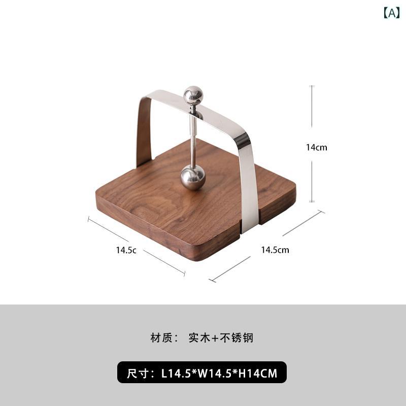 壁掛け トイレットペーパーホルダー 洋食 レストラン ナプキン ペーパー タオルホルダー ウォールナット タオル プレス テーブル 正方形 ホテル ティッシュ ボックス 紙 収納