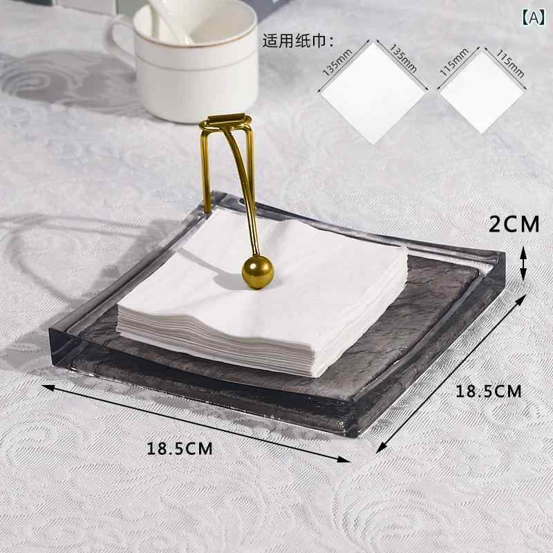 壁掛け トイレットペーパーホルダー Dayemj ナプキン ペーパー タオル ホルダー 高度な デスク トップ ..