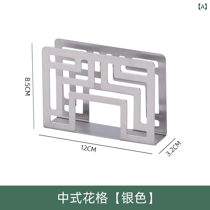 壁掛け トイレットペーパーホルダー ステンレス 中華 風 ペーパー タオルホルダー ナプキンホルダー ゴールデン スクエアタオル クリップ 垂直 ナプキン ボックス