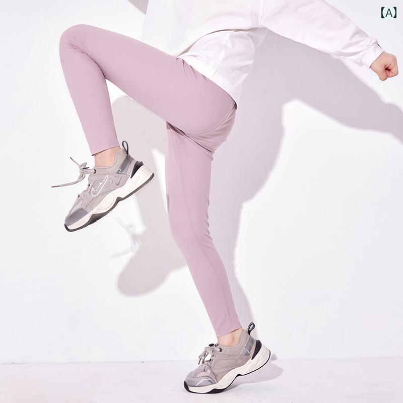 女の子用レギンス 春秋 女の子 シームレス シャーク パンツ 春秋 薄手 子供用 レギンス 秋 アウトドアウェア ヨガ タイト バービー ベビー