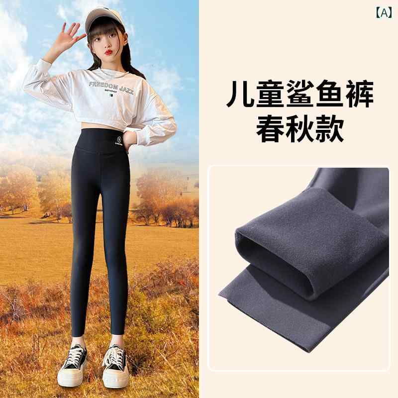 女の子用レギンス 春秋 女の子 シャーク パンツ 春秋 薄手 子供用 アウターウェア レギンス バービー ..