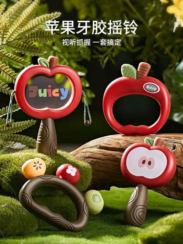 ガラガラ 赤ちゃん ベビー ガラガラ 噛める 新生児用 ドラム 赤ちゃん 0 ～ 1歳 おもちゃ小 6ヶ月 砂 ハンマー 3 9歳