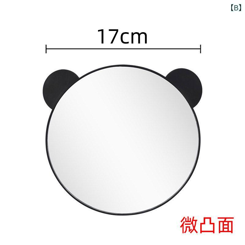 子供用 観察ミラー パンダの 耳の 安全 シート 逆 観察 ミラー ベビー リアビュー バスケット 車 アンチ ス マッター ユニバーサル 2
