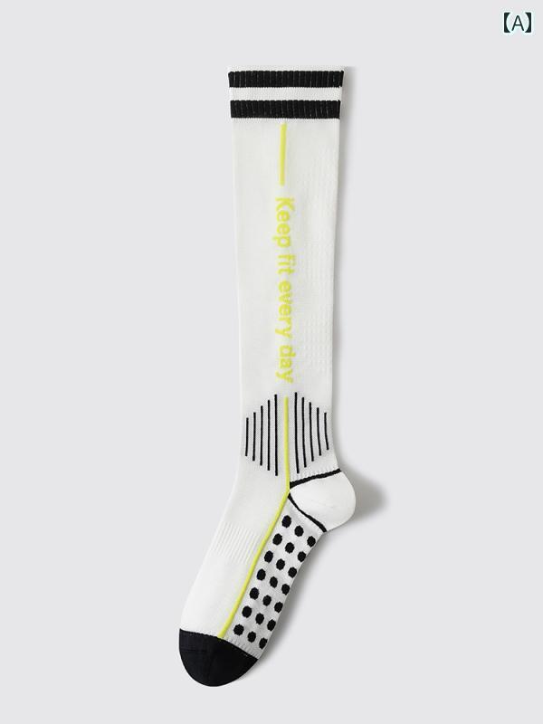 フィットネス ソックス プロな 筋肉 エネルギー 圧力 ソックス 2 足 フィットネス ヨガ ランニング スキッピング 圧縮 伸縮性の ある ふくらはぎ用 女性用