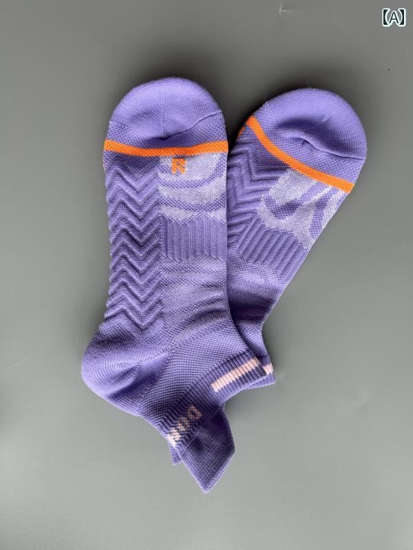 フィットネス ソックス プロ マラソン ランニング ソックス ローカット ユニセックス 汗 吸収 通気性 バスケットボール スポーツ ミドル 耐摩耗と 厚手