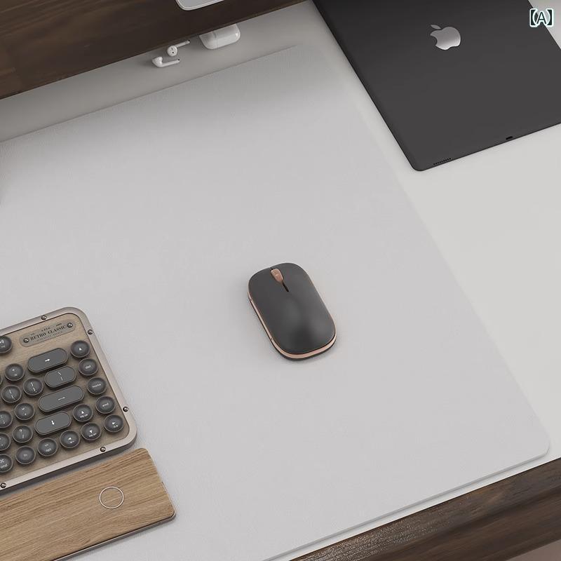 デスクパッド レザー 防水 マウスパッド 特大 ノート パソコン オフィス コンピュータ デスク トップ パッド 勉強 机 デスクパッド