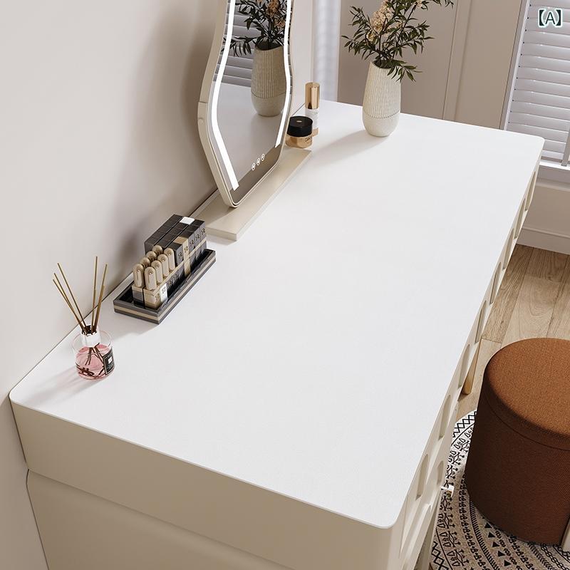 デスクパッド パリ ドレッシング テーブル マット シンプルで 高度な 家庭用 多機能 レザー クロス 滑..