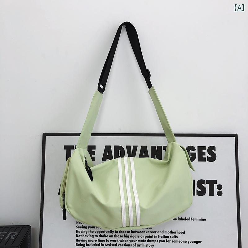 スポーツバッグ フィットネスバッグ スポーツ 水泳 ヨガ フィットネス バッグ レディース カジュアル 軽量 収納 メッセンジャーバッグ大容量 学生 旅行 バック パック メンズ